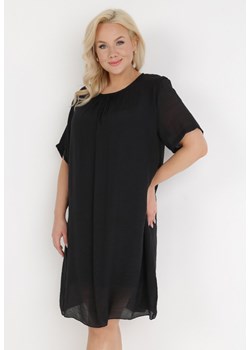 Czarna Sukienka Typhone ze sklepu Born2be Odzież w kategorii Sukienki - zdjęcie 137112125