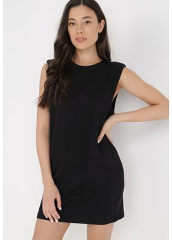 Czarna Sukienka Nemeope ze sklepu Born2be Odzież w kategorii Sukienki - zdjęcie 137219998