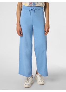 Tommy Hilfiger Spodnie Kobiety Bawełna niebieski jednolity ze sklepu vangraaf w kategorii Spodnie damskie - zdjęcie 137265697