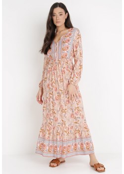 Jasnoróżowa Sukienka Pyrhiala ze sklepu Born2be Odzież w kategorii Sukienki - zdjęcie 137647707