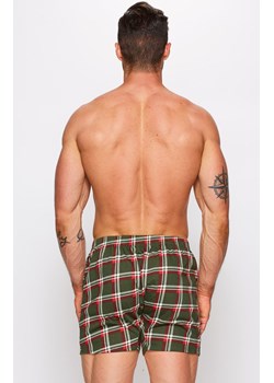 Bokserki męskie luźne w kratę bawełniane 04/5-31/729, Kolor zielono-czerwony, Rozmiar M, Fabio Undercare - id: 113513 - marki Fabio Undercare - 137655949 Bokserki męskie luźne w kratę bawełniane 04/5-31/729, Kolor zielono-czerwony, Rozmiar M, Fabio Undercare ze sklepu Intymna w kategorii Majtki męskie - zdjęcie 137655949