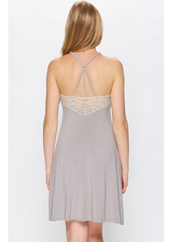 Koszula nocna 54/2-205/3, Kolor szary, Rozmiar M, Miss Fabio ze sklepu Intymna w kategorii Bielizna nocna - zdjęcie 137656069