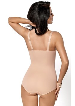 G184 Livia damskie body w kolorze beżowym, Kolor beżowy, Rozmiar 70D, Gorsenia ze sklepu Intymna w kategorii Body damskie - zdjęcie 137656848