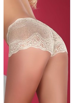Carlina Ecru szorty LC 6072, Kolor ecru, Rozmiar S, LivCo Corsetti Fashion ze sklepu Intymna w kategorii Majtki damskie - zdjęcie 137660939