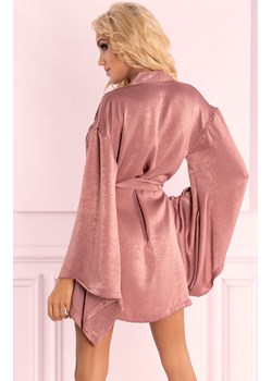 Faomi LC 90594 szlafrok, Kolor róż pudrowy, Rozmiar S/M, LivCo Corsetti Fashion ze sklepu Intymna w kategorii Szlafroki damskie - zdjęcie 137660995