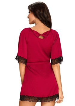 Obsessive Sensuelia robe szlafrok, Kolor czerwony, Rozmiar S/M, Obsessive ze sklepu Intymna w kategorii Szlafroki damskie - zdjęcie 137662977