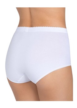 Sloggi Control Maxi wysokie białe figi damskie plus size 10005203, Kolor biały, Rozmiar 38, Sloggi ze sklepu Intymna w kategorii Majtki damskie - zdjęcie 137664585
