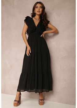 Czarna Sukienka Iriope ze sklepu Renee odzież w kategorii Sukienki - zdjęcie 137687005