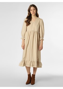 mbyM Sukienka damska Kobiety Bawełna beżowy jednolity ze sklepu vangraaf w kategorii Sukienki - zdjęcie 137709008