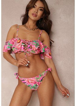 Fuksjowe Bikini Orathe ze sklepu Renee odzież w kategorii Stroje kąpielowe - zdjęcie 137868376