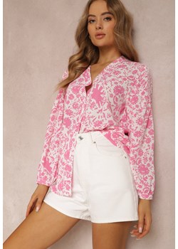 Różowa Koszula Egathe ze sklepu Renee odzież w kategorii Koszule damskie - zdjęcie 137907096