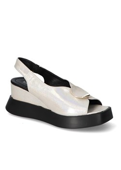 Sandały Loretta Vitale 2025-40/38 Pudrowe Brokat ze sklepu Arturo-obuwie w kategorii Sandały damskie - zdjęcie 138030369