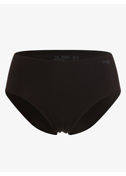 sloggi Damskie slipy midi Kobiety Sztuczne włókno czarny jednolity ze sklepu vangraaf w kategorii Majtki damskie - zdjęcie 138133958