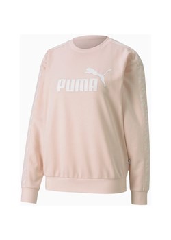 Puma bluza damska sportowa różowa bawełniana 