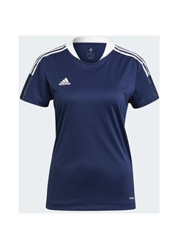 Koszulka piłkarska damska Tiro 21 Training Jersey Adidas ze sklepu SPORT-SHOP.pl w kategorii Bluzki damskie - zdjęcie 138168638