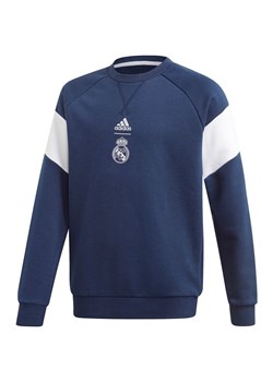 Bluza młodzieżowa Real Madrid Pullover Adidas ze sklepu SPORT-SHOP.pl w kategorii Bluzy chłopięce - zdjęcie 138174699