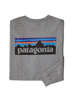 Longsleeve męski P-6 Logo Responsibili Tee Patagonia ze sklepu SPORT-SHOP.pl w kategorii T-shirty męskie - zdjęcie 138185596