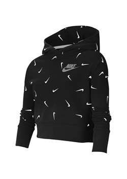 Bluza dziewczęca Nike jesienna w abstrakcyjnym wzorze 