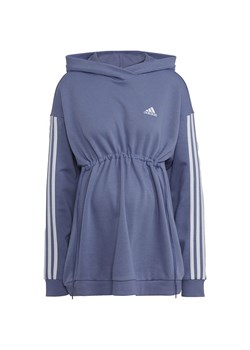 Bluza damska Maternity Essentials Cotton 3-Stripes Hoodie Adidas ze sklepu SPORT-SHOP.pl w kategorii Bluzy ciążowe - zdjęcie 138190967