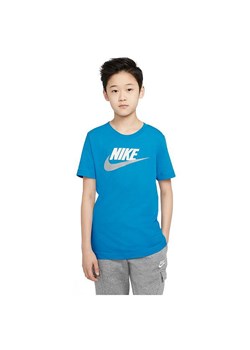 T-shirt chłopięce Nike z krótkimi rękawami z nadrukami bawełniany 