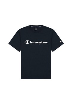 Koszulka męska Light Cotton Big Script Logo NSW Crewneck Champion ze sklepu SPORT-SHOP.pl w kategorii T-shirty męskie - zdjęcie 138199689
