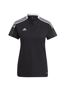 Koszulka piłkarska damska Tiro 21 Polo Adidas ze sklepu SPORT-SHOP.pl w kategorii Bluzki damskie - zdjęcie 138202925
