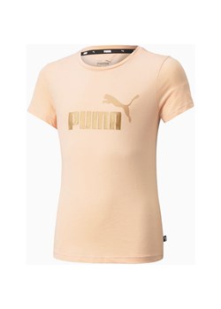 Koszulka dziewczęca ESS+ Logo Tee Puma ze sklepu SPORT-SHOP.pl w kategorii Bluzki dziewczęce - zdjęcie 138219027