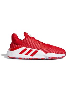 Buty sportowe męskie czerwone Adidas wiązane 