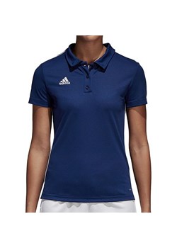 Koszulka damska Core 18 Polo Adidas ze sklepu SPORT-SHOP.pl w kategorii Bluzki damskie - zdjęcie 138220629