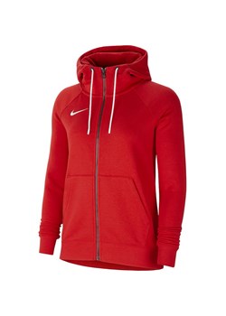 Nike bluza damska długa czerwona  ze sklepu SPORT-SHOP.pl w kategorii Bluzy damskie - zdjęcie 138226797