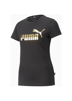 Koszulka damska ESS+ Metallic Logo Tee Puma ze sklepu SPORT-SHOP.pl w kategorii Bluzki damskie - zdjęcie 138232275
