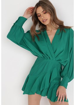 Zielona Sukienka Appobe ze sklepu Born2be Odzież w kategorii Sukienki - zdjęcie 138253788