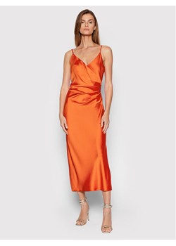 Imperial Sukienka koktajlowa AB5MCEH Pomarańczowy Regular Fit