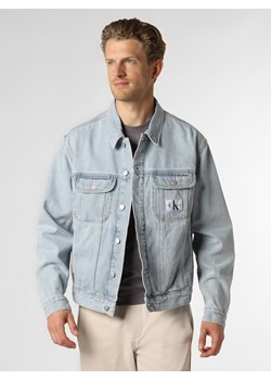 Calvin Klein Jeans - Męska kurtka jeansowa, niebieski ze sklepu vangraaf w kategorii Kurtki męskie - zdjęcie 138259936