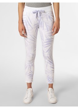 Juvia Damskie spodnie dresowe Kobiety Bawełna biały wzorzysty ze sklepu vangraaf w kategorii Spodnie damskie - zdjęcie 138334477