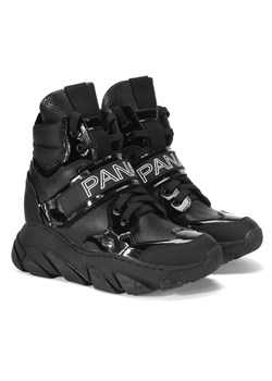 Czarne sneakersy damskie CINDY ze sklepu Domenoshoes w kategorii Buty sportowe damskie - zdjęcie 138385398