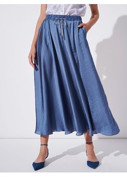 Długa połyskująca spódnica na gumce Féria ze sklepu Eye For Fashion w kategorii Spódnice - zdjęcie 138439729