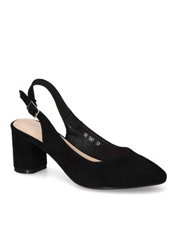 Sandały Sergio Leone SK160 Czarne MIC ze sklepu Arturo-obuwie w kategorii Czółenka - zdjęcie 138463915