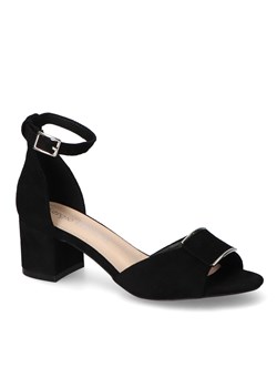 Sandały Sergio Leone SK816 Czarne MIC ze sklepu Arturo-obuwie w kategorii Sandały damskie - zdjęcie 138464035