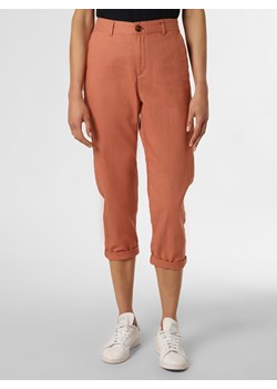 Franco Callegari Spodnie z dodatkiem lnu Kobiety len sjena jednolity ze sklepu vangraaf w kategorii Spodnie damskie - zdjęcie 138465615