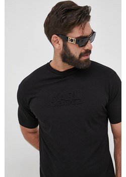 T-shirt męski Karl Lagerfeld - ANSWEAR.com