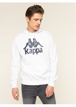 Kappa Bluza 705322 Biały Regular Fit ze sklepu MODIVO w kategorii Bluzy męskie - zdjęcie 138698995