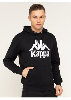Kappa Bluza 705322 Czarny Regular Fit ze sklepu MODIVO w kategorii Bluzy męskie - zdjęcie 138699027