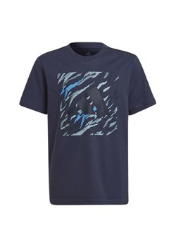 Koszulka adidas Water Tiger Graphic HA4052 - granatowa ze sklepu streetstyle24.pl w kategorii T-shirty chłopięce - zdjęcie 138701658