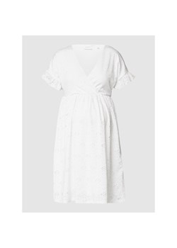 Sukienka mini ciążowa z haftem angielskim ze sklepu Peek&Cloppenburg  w kategorii Sukienki ciążowe - zdjęcie 138828817