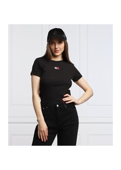 Tommy Jeans T-shirt | Cropped Fit ze sklepu Gomez Fashion Store w kategorii Bluzki damskie - zdjęcie 138841937
