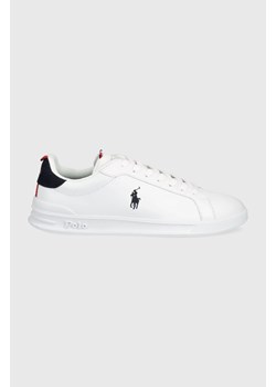 Polo Ralph Lauren sneakersy Hrt Ct II kolor biały 809860883003 ze sklepu ANSWEAR.com w kategorii Trampki męskie - zdjęcie 138870925