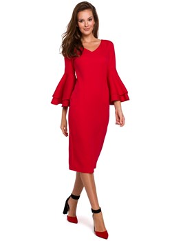 Sukienka Model K002 Red (L) ze sklepu DobraKiecka w kategorii Sukienki - zdjęcie 139149909
