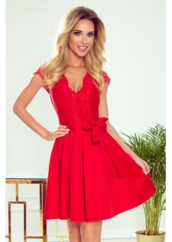 Sukienka Model Anna 242-4 Red (L) ze sklepu DobraKiecka w kategorii Sukienki - zdjęcie 139153849