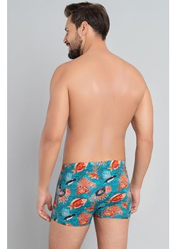Bokserki męskie śmieszny wzór Krab, Kolor niebieski-wzór, Rozmiar XL, Italian Fashion ze sklepu Intymna w kategorii Majtki męskie - zdjęcie 139172999